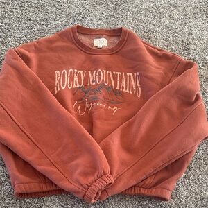 Thread & Supply Rust Sweatshirt